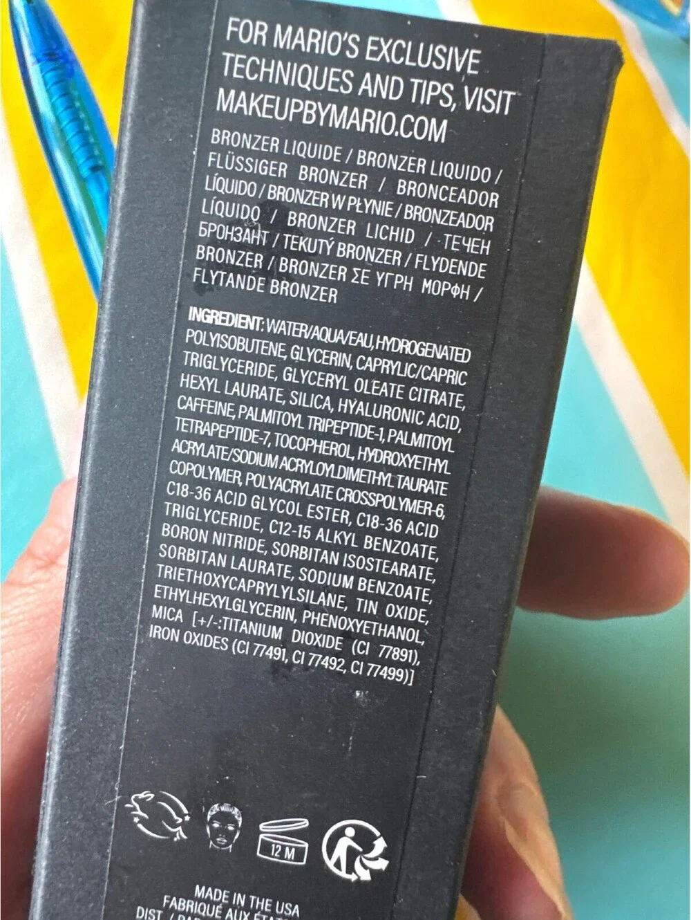 Makeup By Mario SoftSculpt Bronzing Shaping Serum Light 1.01oz New